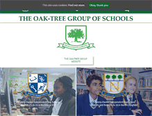 Tablet Screenshot of oaklandsschool.co.uk